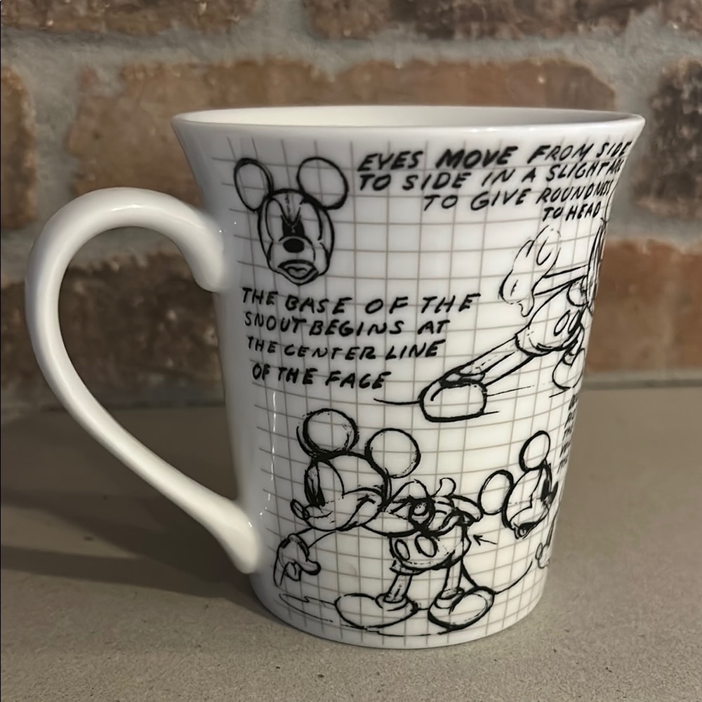 Disney Sketch Mug Mickey Mouse Animation 90th Anniversary The True Original - Picture 6 of 12